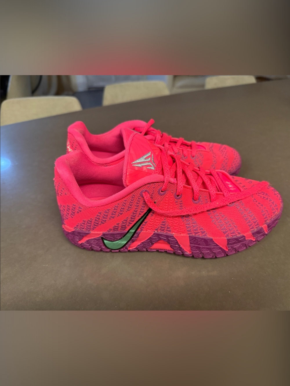 Nike Bright Pink JA 3 size 6